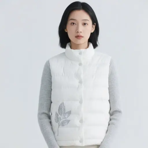 輕薄羽絨服無袖馬甲女裝